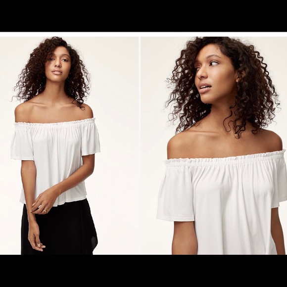 Aritzia Tops - Aritzia Off-the-Shoulder T-Shirt